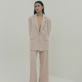 the bea blazer - nude