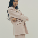 the bea blazer - nude
