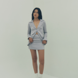 the gwyneth top - gray