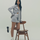 the gwyneth top - gray