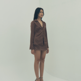 the gwyneth top - espresso