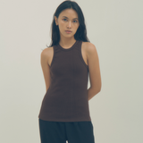 the roxy tank - espresso