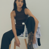 the roxy tank - espresso