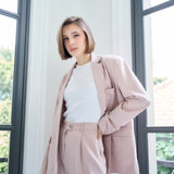 the bea blazer - nude