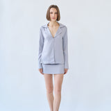 the gwyneth top - gray