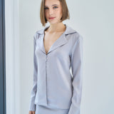 the gwyneth top - gray